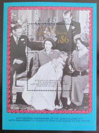 Poštovní známka Svatý Vincenc Gren. Bequia 1987 Královská rodina Mi# Block 8