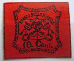 Poštovní známka Papežský stát 1867 Erb Mi# 15 Kat 850€