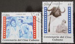 Potovn znmky Kuba 1997 Kubnsk kino Mi# 3994-95