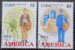 Potovn znmky Kuba 1997 Potovn doruovatel Mi# 4063-64 - zvtit obrzek
