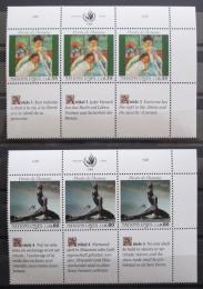 Poštovní známky OSN Ženeva 1989 Lidská práva Mi# 180-81 