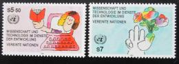 Poštovní známky OSN Vídeò 1992 Vìda a technologie Mi# 135-36