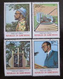 Potovn znmky Guinea-Bissau 1984 Amilcal Cabral Mi# 793-96 - zvtit obrzek