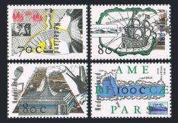 Poštovní známky Nizozemí 1996 Objevitelské cesty Mi# 1592-95
