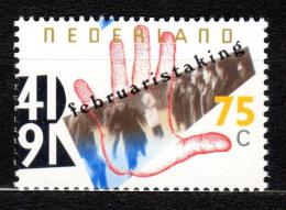 Poštovní známka Nizozemí 1991 Únorová stávka, 50. výroèí Mi# 1399