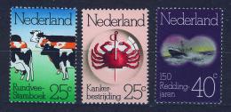 Poštovní známky Nizozemí 1974 Výroèí Mi# 1032-34 Kat 12€