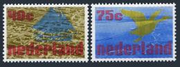 Poštovní známky Nizozemí 1976 Projekt jezera Mi# 1079-80