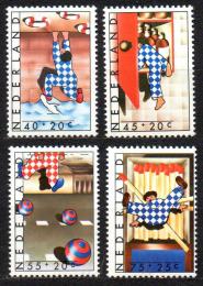 Poštovní známky Nizozemí 1977 Bezpeènost dìtí Mi# 1109-12 