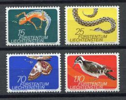Poštovní známky Lichtenštejnsko 1974 Fauna Mi# 609-12
