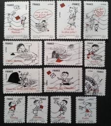 Poštovní známky Francie 2009 Malý Nicolas Mi# 4734-47 Kat 16€