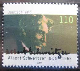 Poštovní známka Nìmecko 2000 Albert Schweitzer Mi# 2090