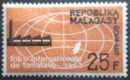 Poštovní známka Madagaskar 1963 Mezinárodní veletrh Mi# 490