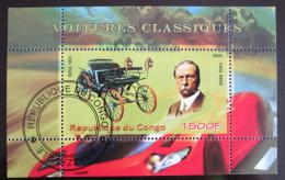 Poštovní známky Kongo 2009 Automobil Benz Mi# N/N
