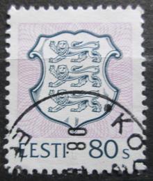 Potovn znmka Estonsko 1995 Sttn znak Mi# 268