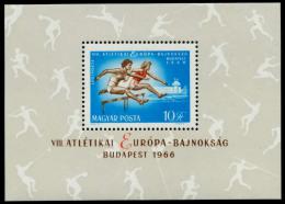Poštovní známka Maïarsko 1966 ME v atletice Mi# Block 54