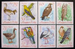Poštovní známky Maïarsko 1968 Ptáci Mi# 2398-2405