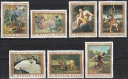 Poštovní známky Maïarsko 1969 Umìní Mi# 2506-12