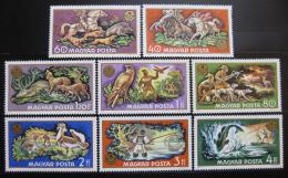 Poštovní známky Maïarsko 1971 Lovecká výstava Mi# 2664-71