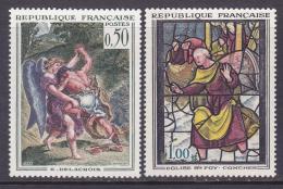Poštovní známky Francie 1963 Umìní Mi# 1426-27 Kat 8.50€