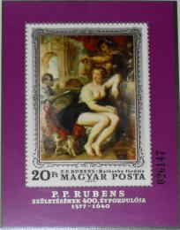 Poštovní známka Maïarsko 1977 Umìní, Rubens Mi# Block 123 Kat 10€