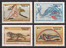 Poštovní známky Maïarsko 1978 Mozaiky Mi# 3310-13