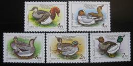 Poštovní známky Maïarsko 1988 Kachny Mi# 3972-76