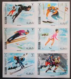 Poštovní známky Rás al-Chajma 1970 ZOH Sapporo neperf. Mi# 377-82 B Kat 14€