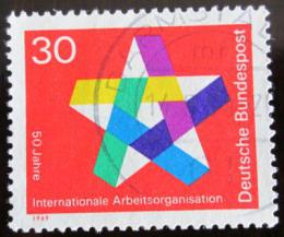 Poštovní známka Nìmecko 1969 ILO, 50. výroèí Mi# 582