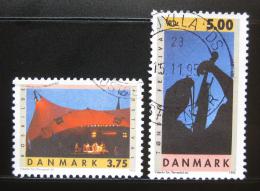 Poštovní známky Dánsko 1995 Festivaly Mi# 1105-06