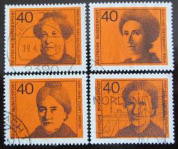 Poštovní známky Nìmecko 1974 Slavné ženy Mi# 791-94