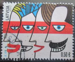 Poštovní známka Lotyšsko 2017 Den rodiny Mi# 1014