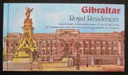 Sešitek Gibraltar 1978 Královské paláce Mi# 375-77