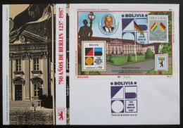 FDC Bolívie 1987 Berlín, 750. výroèí Mi# Block 169 Velmi vysoký Kat