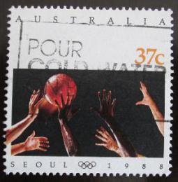 Poštovní známka Austrálie 1988 LOH Soul, Basketbal Mi# 1123