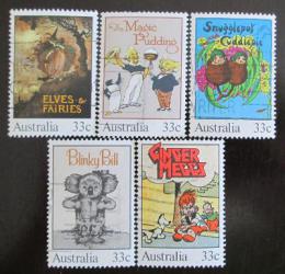 Poštovní známky Austrálie 1985 Ilustrace Mi# 940-44