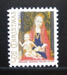 Poštovní známka USA 1966 Vánoce Mi# 912