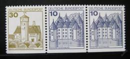 Poštovní známky Nìmecko 1977 Hrady a zámky