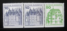 Poštovní známky Nìmecko 1980 Hrady a zámky