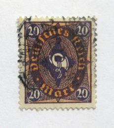Poštovní známka Nìmecko 1922 Poštovní roh Mi# 207