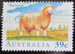 Potovn znmka Austrlie 1989 Ovce Mi# 1147