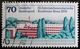 Poštovní známka Nìmecko 1978 Parlament, Bonn Mi# 976