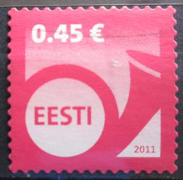Potovn znmka Estonsko 2011 Potovn trubka Mi# 711 - zvtit obrzek