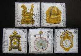 Poštovní známky Nìmecko 1992 Antické hodiny Mi# 1631-35 Kat 10€