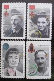 Poštovní známky Austrálie 1995 Slavní Australani Mi# 1473-76