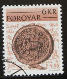 Poštovní známka Faerské ostrovy 1981 Stará peèe� Mi# 68