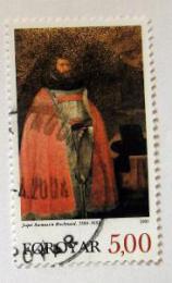 Poštovní známka Faerské ostrovy 2003 J. R. Brochmand, teolog Mi# 471