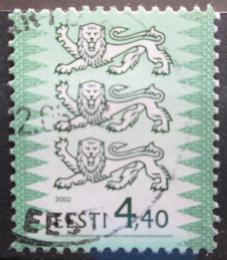Potovn znmka Estonsko 2002 Sttn znak Mi# 376 - zvtit obrzek