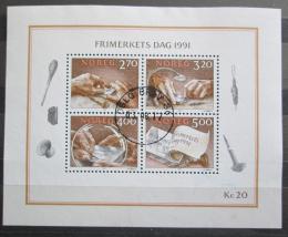 Poštovní známky Norsko 1991 Den známek Mi# Block 15