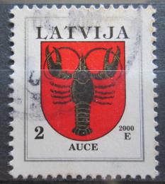 Poštovní známka Lotyšsko 2000 Znak Auce Mi# 421 C V