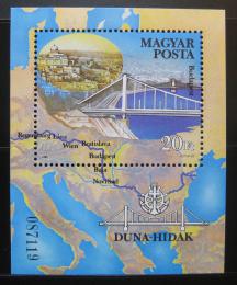 Poštovní známka Maïarsko 1985 Budapeš� Mi# Block 176